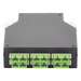 LINKEDPRO BY EPCOM LP-RDSCASM - Distribuidor de Fibra Óptica / Riel DIN / 6 Acopladores SC/APC Dúplex Monomodo / Charola 24 Fusiones / | SIERRA STORE