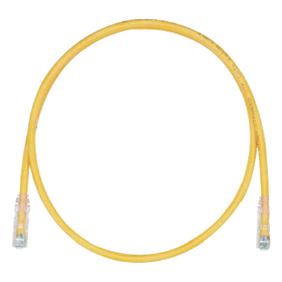 PANDUIT UTPSPL8MYLY - Cable de Parcheo UTP Cat6 / 24 AWG / LSZH / 8 m (26.25 ft) / Amarillo | SIERRA STORE