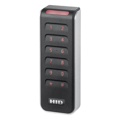 Lector de Control de Acceso / Multitecnología SEOS, iCLASS, MIFARE / Wiegand y OSDP / Teclado Integrado / Pigtail 0.5 m (1.64 ft) / | SIERRA STORE