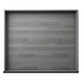 ACCESSPRO APDOOR-147CF - Puerta de Garage / Estilo Americano / Acabado Laminado Premium / Gris / 14x7 Pies / 4.26x2.13 Metros | SIERRA STORE
