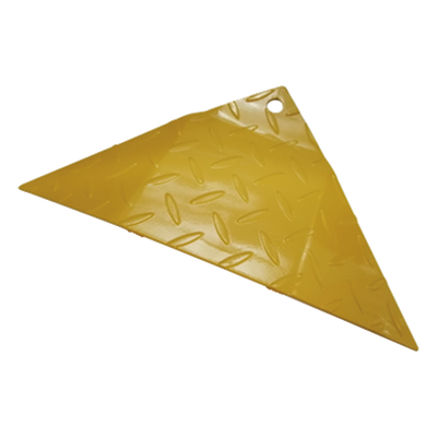 ACCESSPRO XB-TK-CAP-H - Bisel Final para Picos Ponchallantas / Acero Amarillo / 225 x 480 x 45 mm / 0.74 x 1.57 x 0.15 ft / Compatible | SIERRA STORE