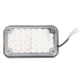 Luz de Advertencia LED / 6x4 pulgadas / Bicolor Rojo/Claro / 66 LED / 12 VCC / 10 Modos de Destello / Montaje Permanente | SIERRA STORE