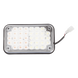 Luz de Advertencia LED / 6x4 pulgadas / Bicolor Rojo/Claro / 66 LED / 12 VCC / 10 Modos de Destello / Montaje Permanente | SIERRA STORE
