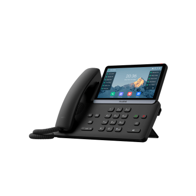 Teléfono IP Ejecutivo Yealink SIP-T77U con Pantalla Táctil de 7 Pulgadas Audio HD y Cancelación de Ruido con IA | SIERRA STORE