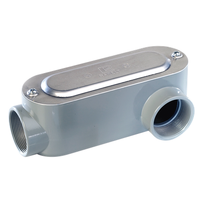 Caja de Registro Ovalada / Roscada Tipo LL / 3/4" (19.05 mm) / Aluminio Diecast / Certificación UL-CSA | SIERRA STORE