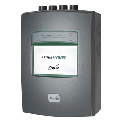 Detector de Humo por Aspiración / Tecnología Híbrida CCD + EWSD / 1 Zona / Cobertura 2500 m² (26910 ft²) / 4 Tubos / Instalación | SIERRA STORE