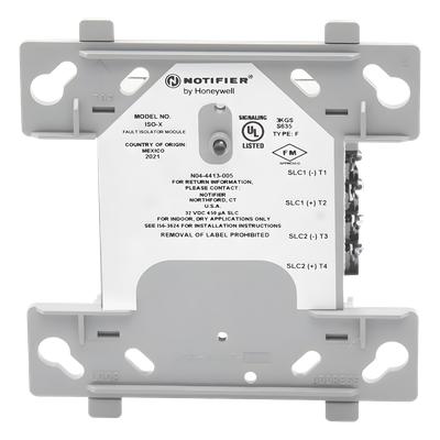 Módulo Aislante de Fallas / Lazo SLC Direccionable / Cortocircuito Cable a Cable / Alimentación por Lazo / Caja 4" (10.16 cm) | SIERRA STORE