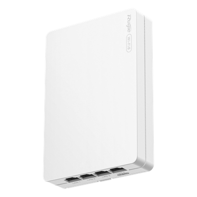 Access Point Mesh Wi-Fi 6 / AX3000 / 4 Puertos Gigabit / 320 Usuarios / Diseño Ultra-Delgado 23.5 mm | SIERRA STORE
