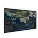 Kit Video Wall LCD 3x3 / 55" Full HD / 500 nits / 24/7 / Bisel 2.3mm / 164" diagonal / Montaje Peerless | SIERRA STORE