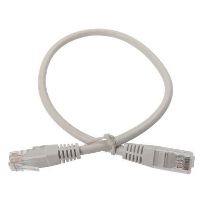 LINKEDPRO BY EPCOM LPUT6040CS - Cable de Parcheo UTP Cruzado Cat6 / 0.4m (1.31 ft) / Sin Blindaje / RJ45 8(8) / Gris | SIERRA STORE
