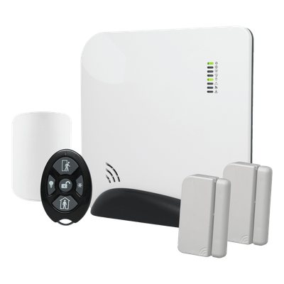 Panel de Alarma Inalámbrico / 96 Zonas / Conectividad Celular y Wi-Fi / 49 Usuarios / Z-Wave / 22.6 x 22.6 x 3.8 cm | SIERRA STORE