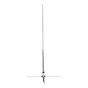 Antena base VHF, omnidireccional, rango de frecuencia 144 - 174 MHz | SIERRA ...