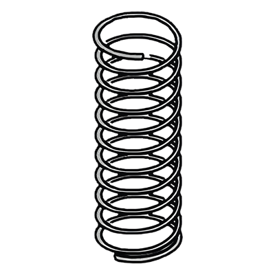 Resorte para barrera / Diámetro 4.5 mm / Longitud 400 mm / Constante elástica 0.135 / Compatible barrera FAAC 620 | SIERRA STORE