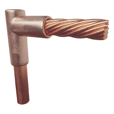 Molde para Soldadura Exotérmica / Tipo L / Varilla 3/4 In a Cable 2 AWG / Carga #90 / Conexión Horizontal | SIERRA STORE