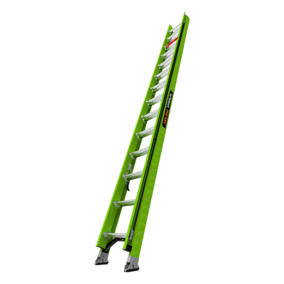 Escalera de Extensión / Aluminio + Fibra de Vidrio / 8.5 m (27.9 ft) / Capacidad 136 kg / Peso 24.31 kg / Escalones Antifatiga / | SIERRA STORE