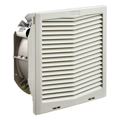 Ventilador con Filtro de Montaje Lateral / Flujo de Aire 395 CFM / Alimentación 115 Vca / Diseño Click-Fit / Rejillas con Bisagra | SIERRA STORE