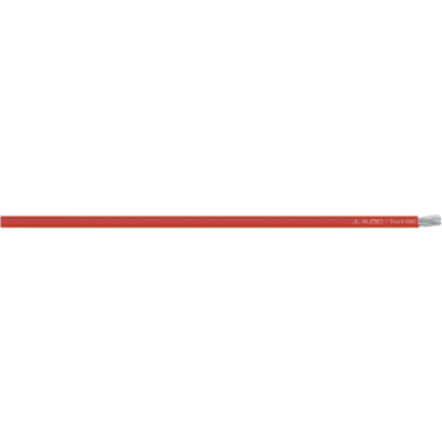 Cable de Alimentación para Audio / 8 AWG Real / 250 pies (76.2 m) / Cobre OFC Estañado / 735 Hilos / Cubierta PVC Rojo Translúcido / | SIERRA STORE