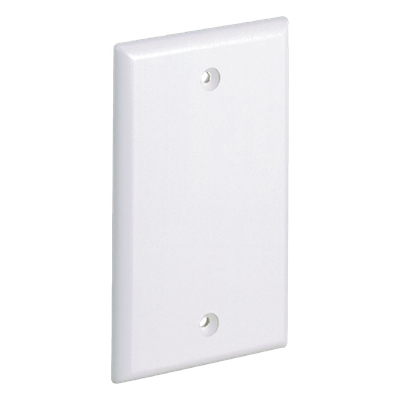 PANDUIT CPNWH - Placa de Pared Ciega / Vertical Plano / ABS / 69.8x114.4 mm / 2.75x4.5 in / Blanco | SIERRA STORE