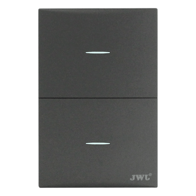 Placa con Interruptores / 10 A / 127 V / 60 Hz / Policarbonato / 2 Módulos | SIERRA STORE