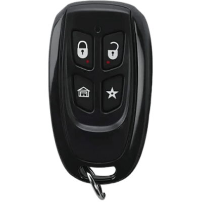 Control Remoto de Alarma / 4 Botones / Frecuencia 433 MHz / Hasta 7 Unidades por Receptor / Compatible Multi-Marca | SIERRA STORE