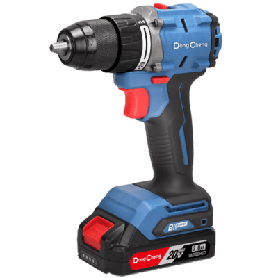 Rotomartillo / Taladro Inalámbrico de 20V sin Carbones, Broquero de 1/2", incluye 2 Baterías de 2.0 Ah, Cargador y Maletín...