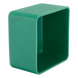 Remate Cuadrado para Unicanal / 4x4 pulgadas (10x10 cm) / PVC No Metálico / Verde Oscuro / Sellado Sólido | SIERRA STORE