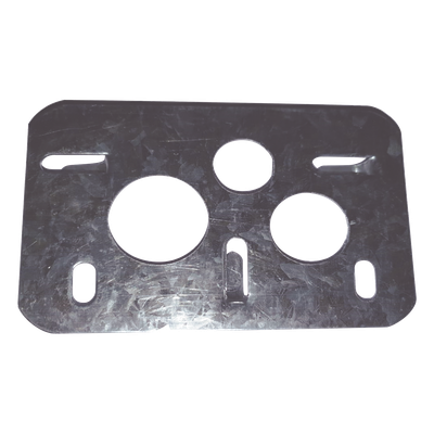 Placa Salida a Tubo Automática / 3/4", 1" y 1 1/4" / Lámina Galvanizada G60 / 5 kg | SIERRA STORE