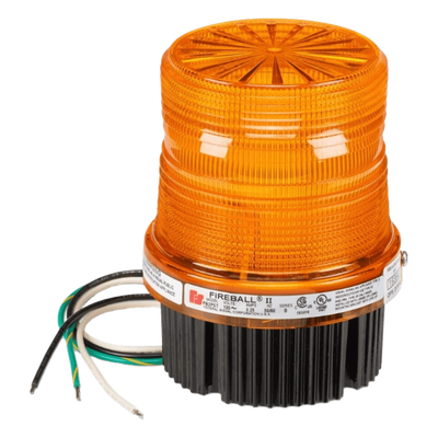 Estrobo LED de advertencia / 12-24 VCD / Ámbar / IP66 e IP69K / UL y cUL / Montaje en superficie NPT 1/2" | SIERRA STORE