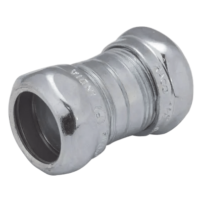 Conector de Compresión / Acero Galvanizado / Pared Delgada 1 1/4 in / 48 mm x 48 mm / 0.27 kg / Industrial | SIERRA STORE