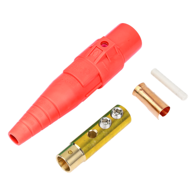Conector Camlock / 400 A / Hembra / 600 V AC / 4/0 AWG / 50-95 mm² / Rojo | SIERRA STORE