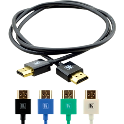 Cable HDMI Ultra Delgado Alta Velocidad con Ethernet | 4K@60Hz (4:2:0) | 18Gbps | Conector HDMI Delgado 16 mm (0.63 in) | Radio de | SIERRA STORE