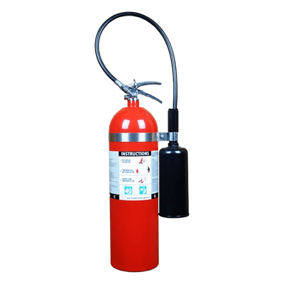 Extintor de CO2 / 15 lb (6.8 kg) / Descarga 14 s / Alcance 1.2-2.4 m (4-8 ft) / UL Certificado / -30°C a 49°C | SIERRA STORE