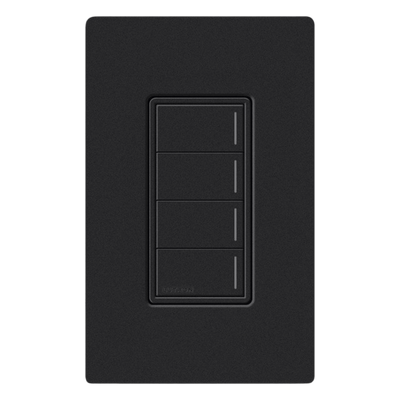 Teclado de Escenas de Pared / 4 Botones Programables / Clear Connect 2.4 GHz / Alcance 22.8 m (74.8 ft) / 120-277 V / Memoria de Estado | SIERRA STORE