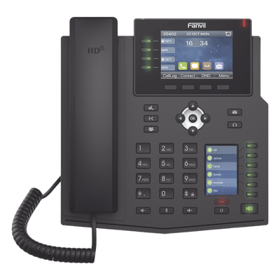 Teléfono IP Empresarial / 16 Líneas SIP / Pantalla LCD 3.5 | SIERRA STORE