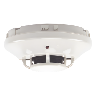Detector de Humo Fotoeléctrico con Termistor Térmico / 24VDC / 57°C Fijo / Bajo Perfil / 2 in Altura x 6.2 in Diámetro | SIERRA STORE