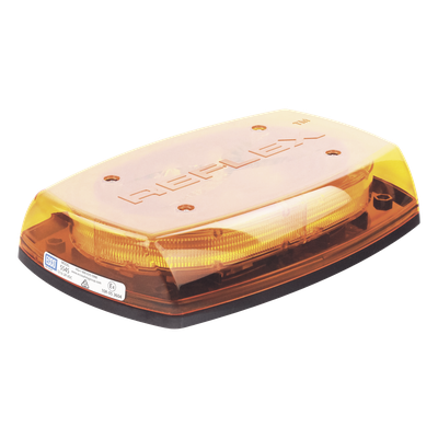 Mini Barra de Luces LED / Ámbar / 4 Módulos 6 LED / 35 Patrones / IP65 / 12-24 VCC / Montaje Permanente | SIERRA STORE
