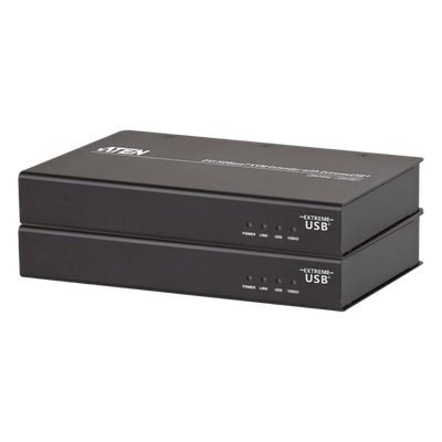 Extensor KVM / DVI y USB 2.0 / 100 m (328.1 ft) / HDBaseT / 1920x1200 @ 60 Hz / Cat 5e/6 | SIERRA STORE
