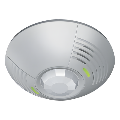 Sensor de ocupación de techo / Doble tecnología US + PIR / 46 m² (500 ft²) a 180° / Relevador SPDT 500 mA / Fotocelda 0-1000 lx / | SIERRA STORE