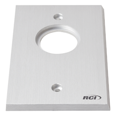 Placa para Interruptor / Aluminio Extruido 1/4' / Bordes Biselados / Anodizado Pulido / Compatible Cajas Estándar | SIERRA STORE