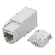 SIEMON Z6A-PB - Conector UTP / Cat6A / Terminación T568A/B / Conductor 22-26 AWG / Diseño Compacto Apilable / 1.48mm Máx. Sobre | SIERRA STORE