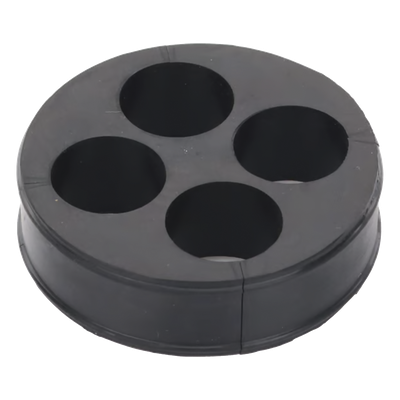Inserto de Caucho EPDM / 4 Orificios / Cable 7/8 in / Diámetro Exterior 85 mm / Grosor 25.4 mm (1 in) | SIERRA STORE