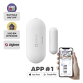 Sensor de Contacto Magnético Inalámbrico / Zigbee / Separación de Alarma 25 mm ± 5 mm / Autonomía 3 Años / Uso Interior / 53.5 x 22.5 | SIERRA STORE