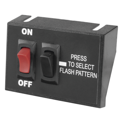 Switch Universal / 12 VCC / 15 A / 3.5'' x 2.15'' / Control de Patrones de Destello | SIERRA STORE