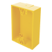 Caja de Montaje Superficial / Policarbonato Resistente / Perfil Bajo 1.5 pulgadas (38 mm) / Compatible con Botones de Emergencia / | SIERRA STORE
