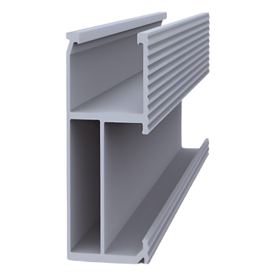 Riel de Montaje Fotovoltaico / Aluminio Anodizado / Longitud 2700 mm / Estructuras Modulares / Compatible con Anclajes Estándar | SIERRA STORE