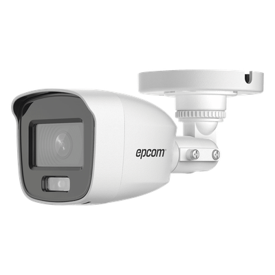 Cámara Bala TURBOHD / 2 Megapixel / Dual Light 20 m (65.6 ft) / Audio por Coaxitron / Gran Angular 100° / IP66 Metálica | SIERRA STORE