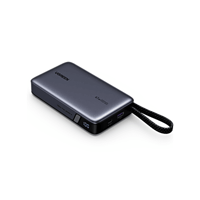 Cargador Rápido GaN 65W 2C1A / Tecnología GaN / Puerto USB-C 65W Max PPS / Puerto USB-A 22.5W Max / Protecciones Múltiples...