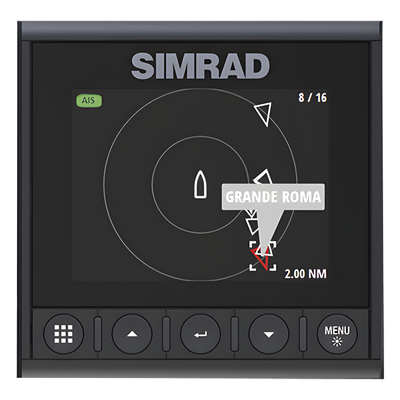Display Digital Marino / Pantalla Color 4.1" / Enlace Óptico / NMEA 2000 / AIS Avanzado / DSC / Piloto Automático | SIERRA STORE