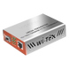 Convertidor de Medios PoE / RJ45 Gigabit 802.3af/at / SFP 1G / Alcance PoE 100 m (328.1 ft) / Fibra 25 km | SIERRA STORE