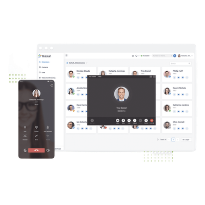 Extensión Anual PBX Cloud / Call Center Avanzado / 500 Min Grabación / 5 Dispositivos por Extensión / CRM y SBC Integrados | SIERRA STORE